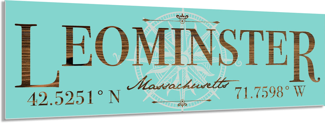 FP1039 - Leominster, MA Engraved Stick (Standard)