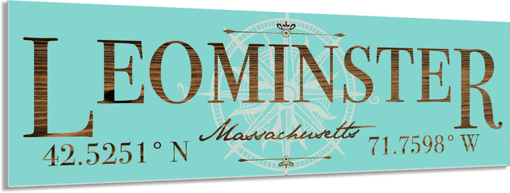 FP1039 - Leominster, MA Engraved Stick (Standard)