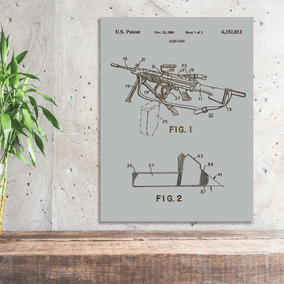 M249 SAW - Fire & Pine