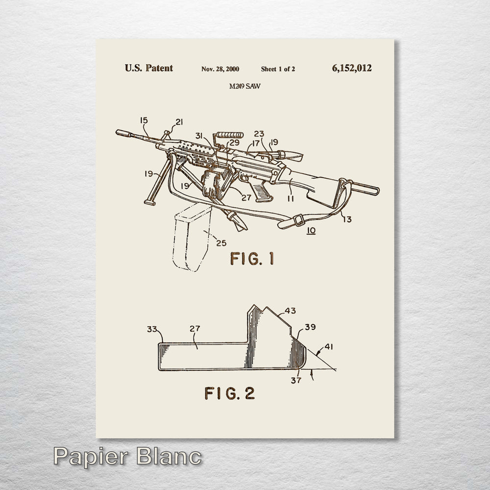 M249 SAW - Fire & Pine