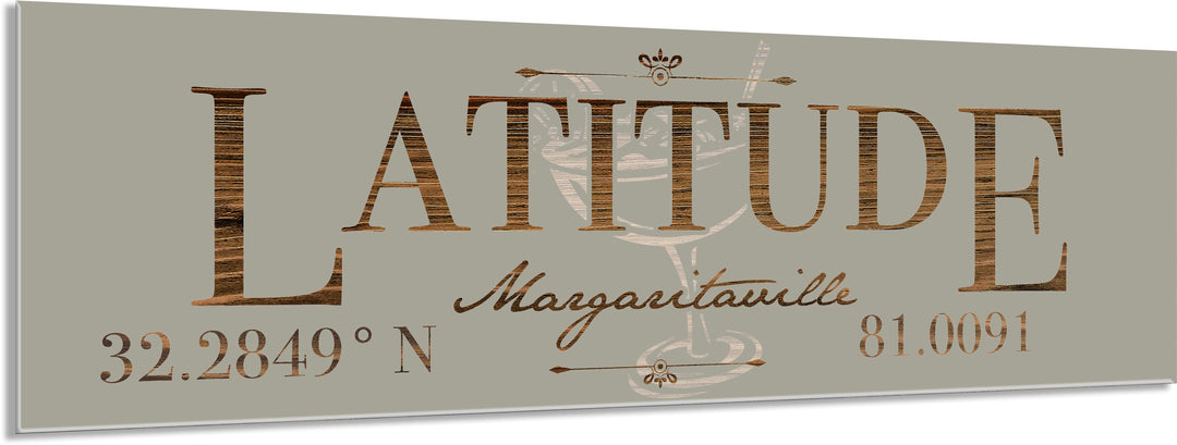 FP0611 - Margaritaville, SC Engraved Stick (Standard)