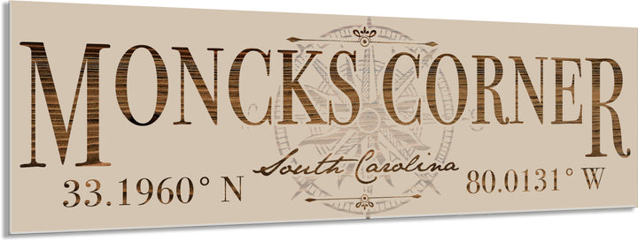 FP1332 - Moncks Corner, SC Engraved Stick (Standard)
