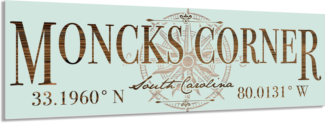 FP1332 - Moncks Corner, SC Engraved Stick (Standard)