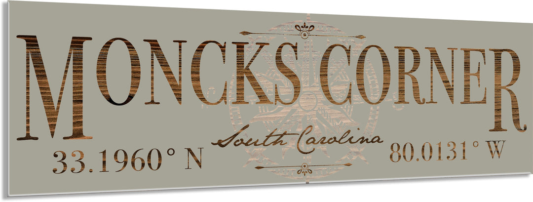 FP1332 - Moncks Corner, SC Engraved Stick (Standard)