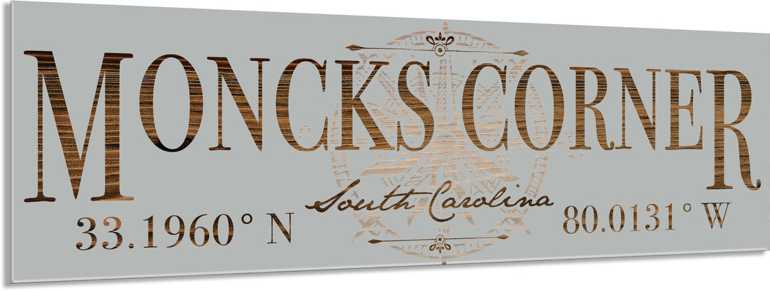 FP1332 - Moncks Corner, SC Engraved Stick (Standard)