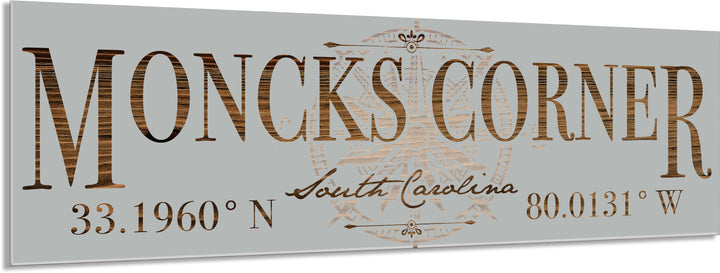 FP1332 - Moncks Corner, SC Engraved Stick (Standard)