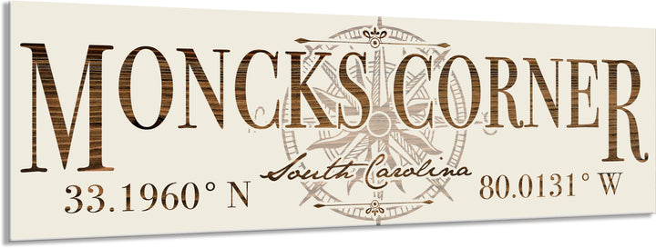 FP1332 - Moncks Corner, SC Engraved Stick (Standard)