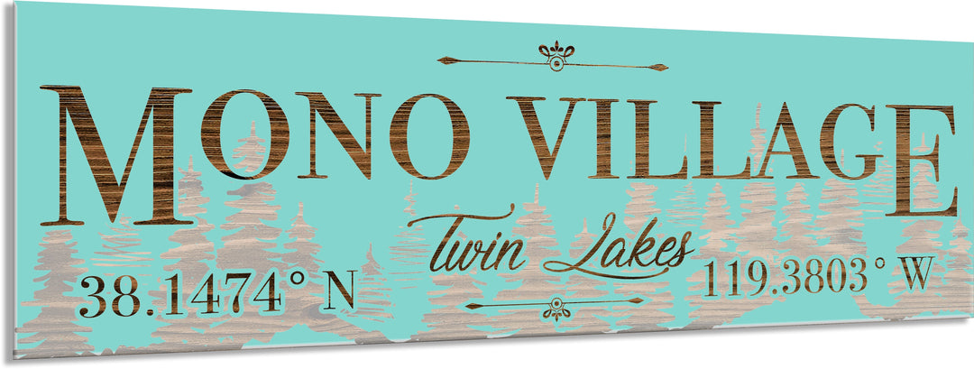 FP0093 - Mono Village Twin Lakes, CA Engraved Stick (Standard)