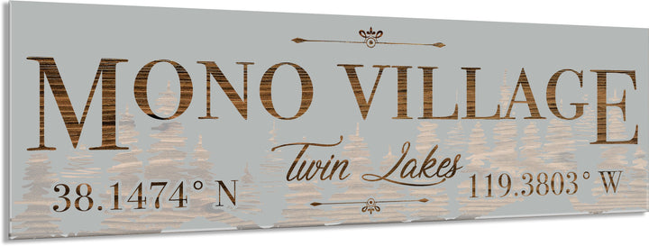 FP0093 - Mono Village Twin Lakes, CA Engraved Stick (Standard)