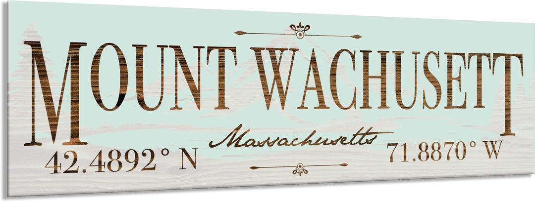 FP1039 - Mt Wachusett, MA Engraved Stick (Standard)