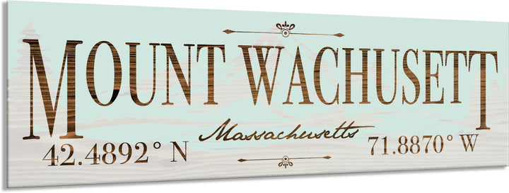 FP1039 - Mt Wachusett, MA Engraved Stick (Standard)
