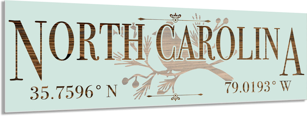 FP0849 - North Carolina, NC Engraved Stick (Standard)