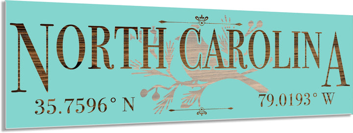 FP0849 - North Carolina, NC Engraved Stick (Standard)