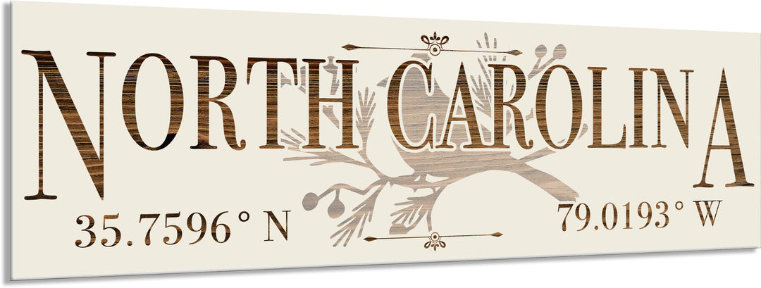 FP0849 - North Carolina, NC Engraved Stick (Standard)