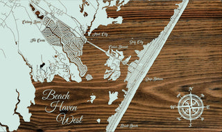Beach Haven West, New Jersey Street Map