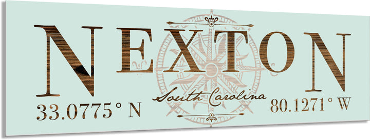FP1332 - Nexton, SC Engraved Stick (Standard)