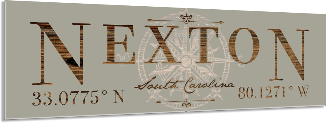 FP1332 - Nexton, SC Engraved Stick (Standard)