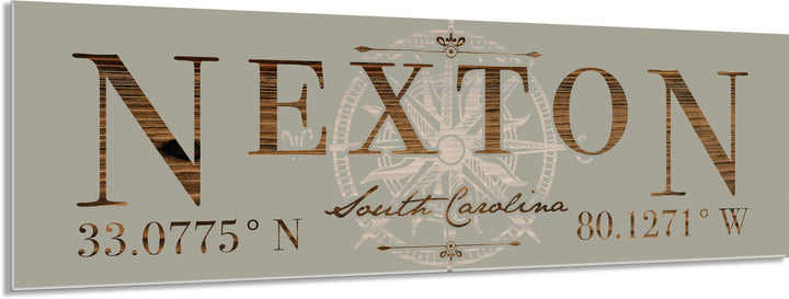 FP1332 - Nexton, SC Engraved Stick (Standard)
