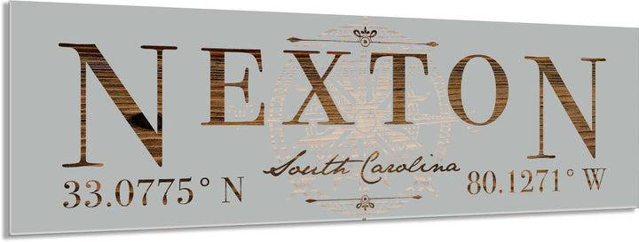 FP1332 - Nexton, SC Engraved Stick (Standard)