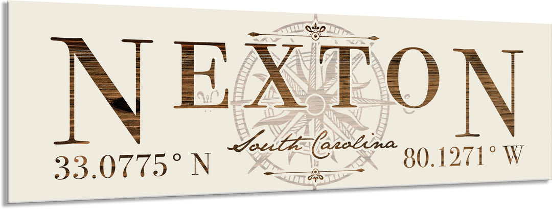 FP1332 - Nexton, SC Engraved Stick (Standard)