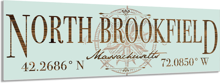 FP0805 - North Brookfield, MA Engraved Stick (Standard)