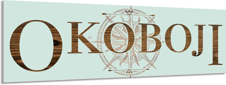 FP0690 - Okoboji, IA Engraved Stick (Standard)