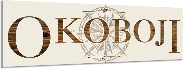 FP0690 - Okoboji, IA Engraved Stick (Standard)