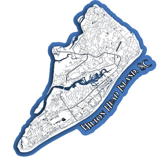 Coligny Store - Hilton Head Island, SC Printed Die Cut Magnet
