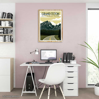 Grand Teton National Park Travel Poster