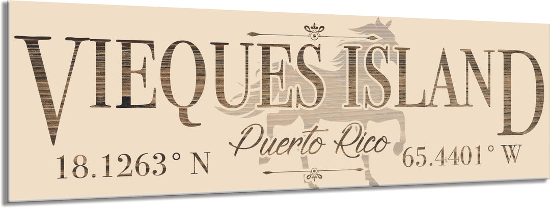 FP0881 - Vieques w/ Horse Printed Stick (Standard)