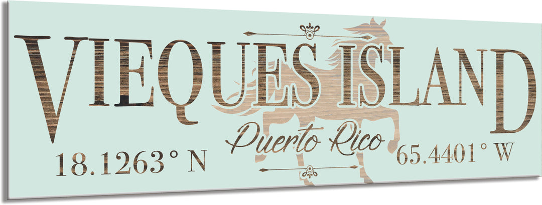 FP0881 - Vieques w/ Horse Printed Stick (Standard)