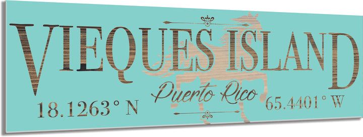 FP0881 - Vieques w/ Horse Printed Stick (Standard)