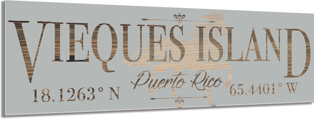 FP0881 - Vieques w/ Horse Printed Stick (Standard)