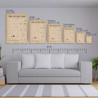 School and Family Charts - Lines and Leasures