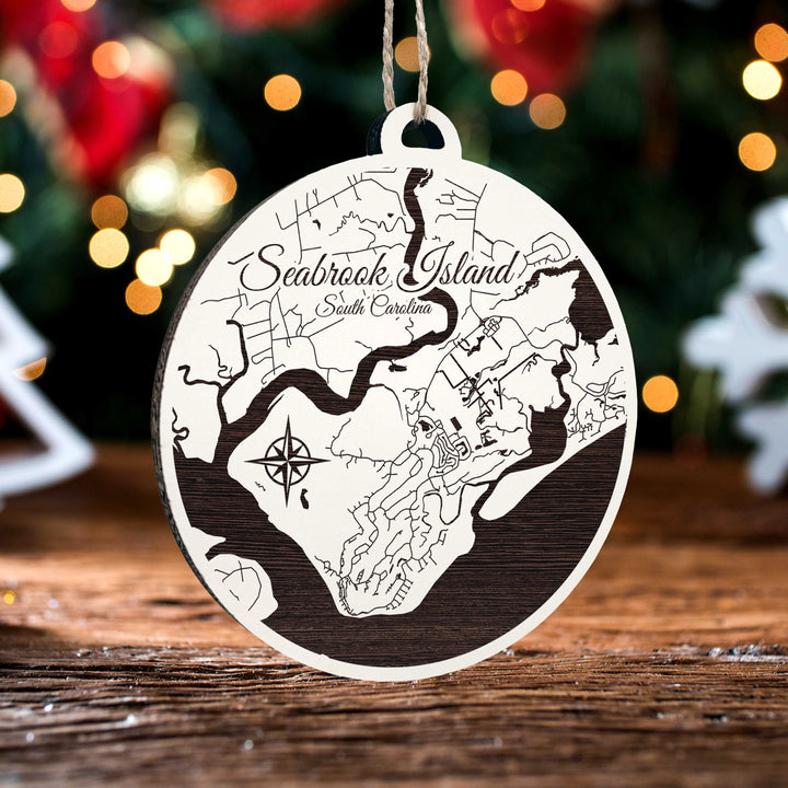 FP0736 - Seabrook Island, SC Engraved Ornament (Bronze)