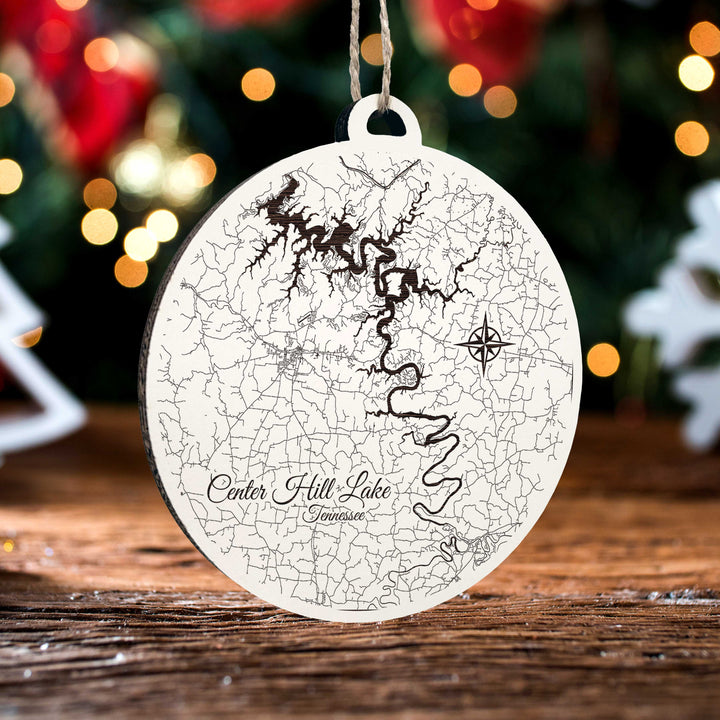 FP1589 - Center Hill Lake Engraved Ornament (Standard)