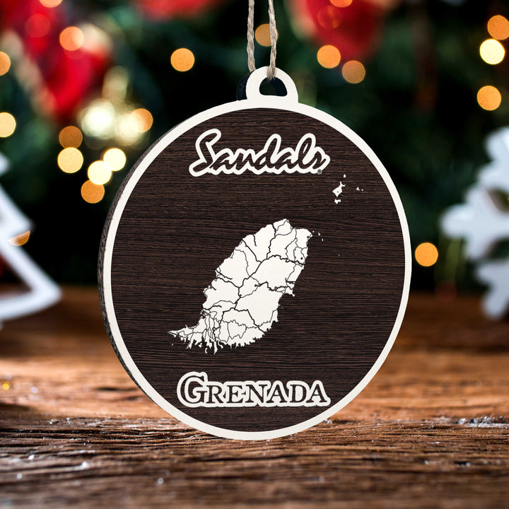 FP0699 - Sandals Grenada Engraved Ornament (Bronze)