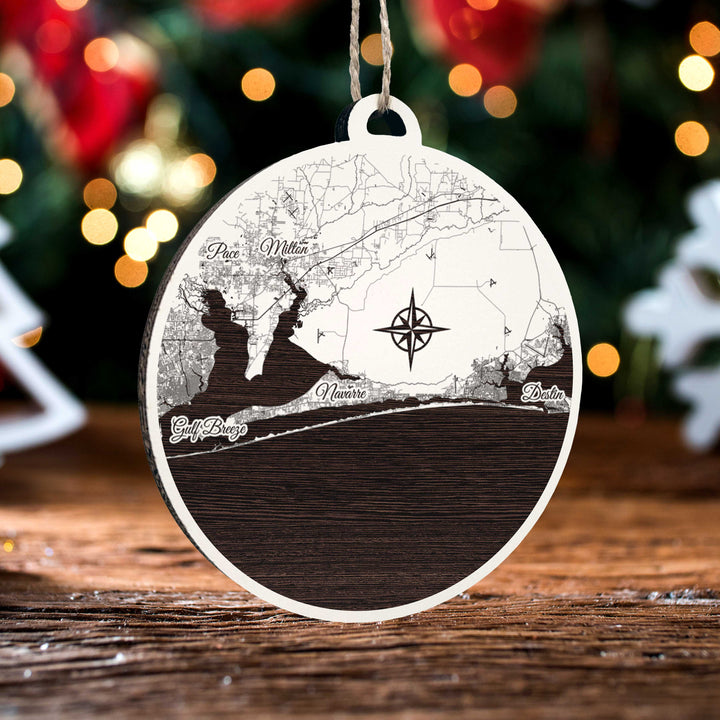 FP1153 - Pensacola Engraved Ornament (Standard)