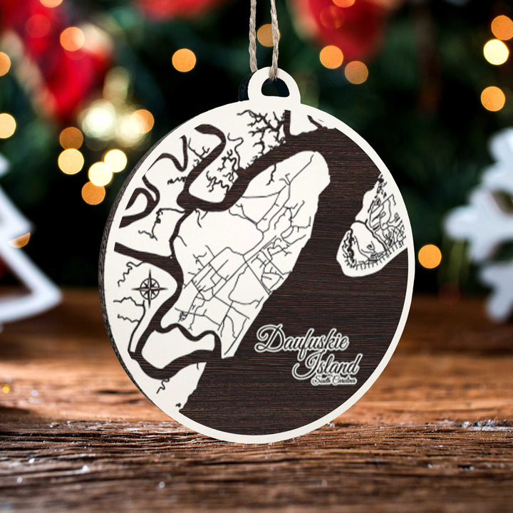 FP1418 - Daufuskie Island, SC Engraved Ornament (Standard)