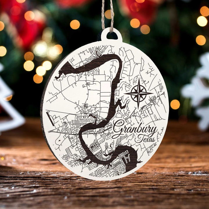 FP0701 - Granbury, TX Engraved Ornament (Standard)