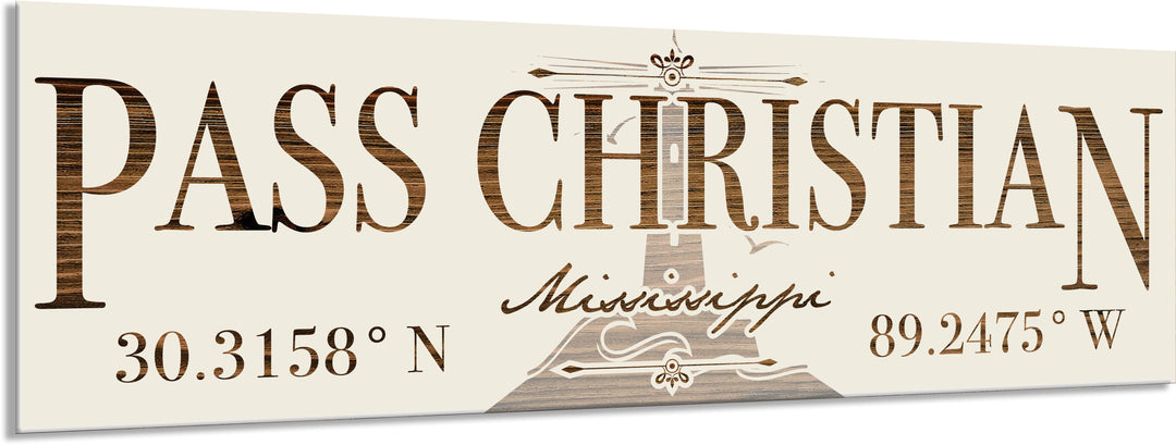 FP0874 - Pass Christian, MS Engraved Stick (Standard)