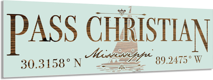 FP1234 - Pass Christian, MS Engraved Stick (Standard)