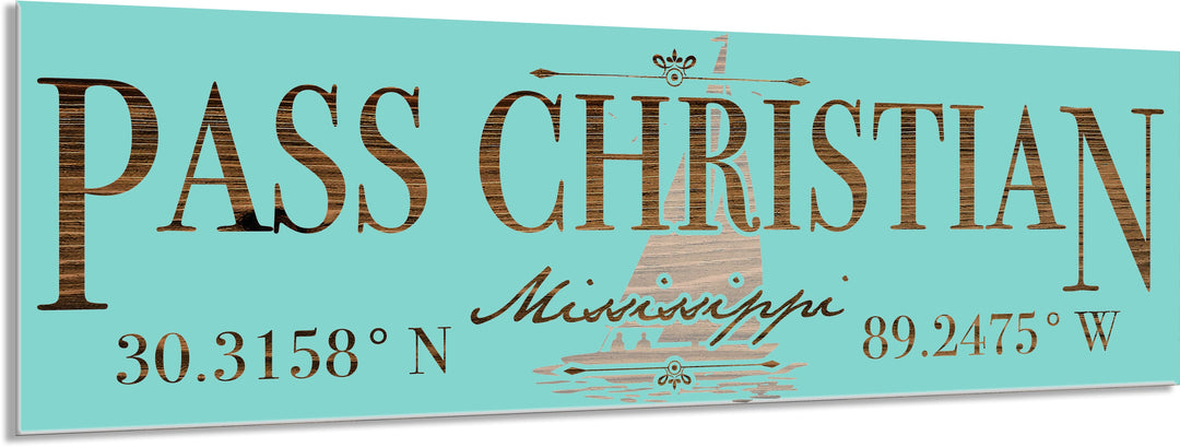 FP1234 - Pass Christian, MS Engraved Stick (Standard)