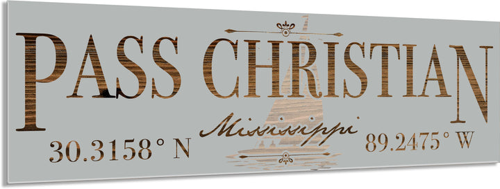 FP1234 - Pass Christian, MS Engraved Stick (Standard)
