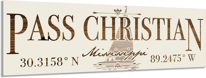 FP1234 - Pass Christian, MS Engraved Stick (Standard)