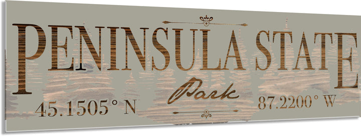 FP0151 - Peninsula State Park, WI Engraved Stick (Bronze)