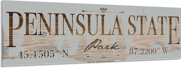 FP0151 - Peninsula State Park, WI Engraved Stick (Bronze)