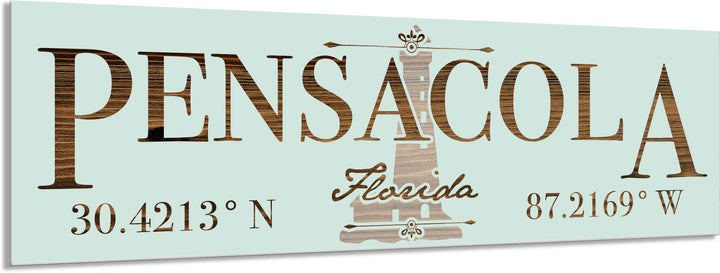 FP1124 - Pensacola, FL Engraved Stick (Standard)