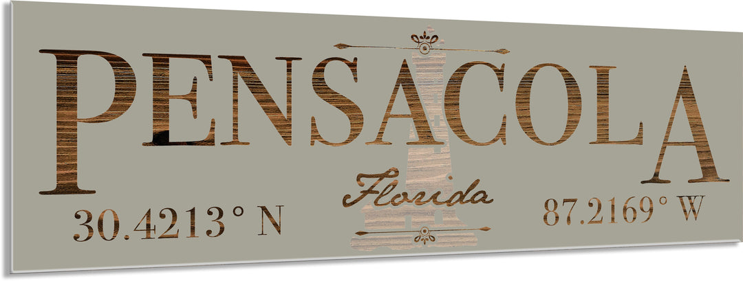 FP1124 - Pensacola, FL Engraved Stick (Standard)