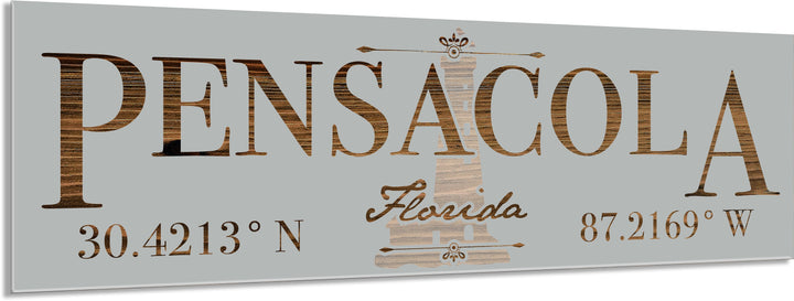 FP1124 - Pensacola, FL Engraved Stick (Standard)